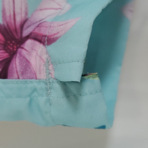 Star Wars: The Mandalorian Men's 7"  Elastic Waist Baby Yoda Swim Shorts ~ Turqu - Picture 11 of 15